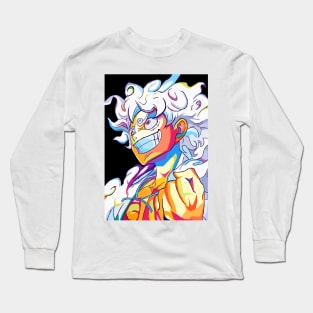 Anime Gear 5 Pop Art Long Sleeve T-Shirt